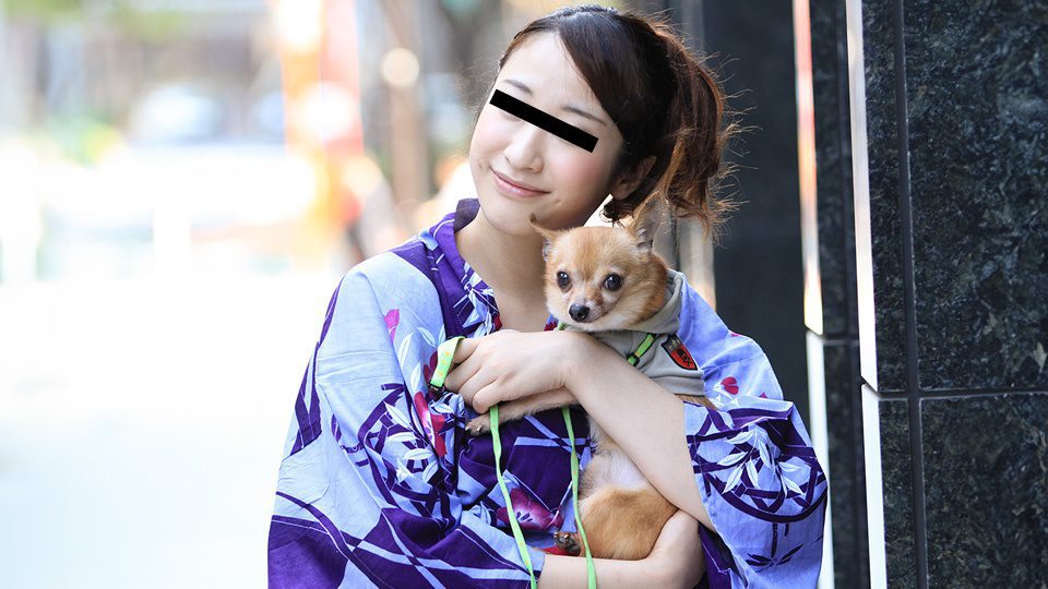 10musume 082423 01 天然むすめ 082423 01 犬の散歩中に犬好きな浴衣美人をナンパゲット！佐々木レイ